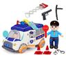 Jollybaby interaktivna platnena igračka policijski auto 8190J